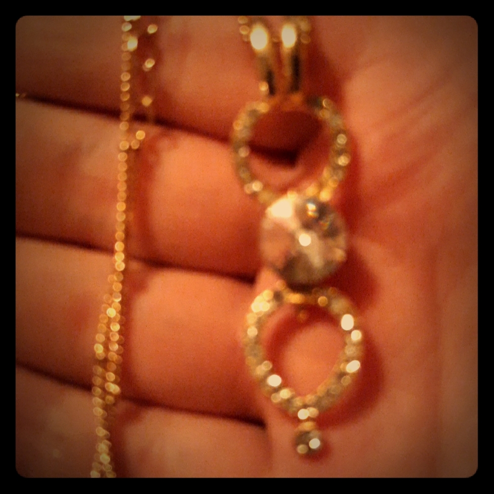 Gold Necklace homemade